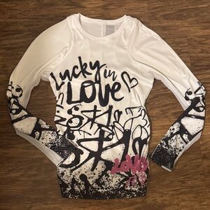 Lucky in love top size small